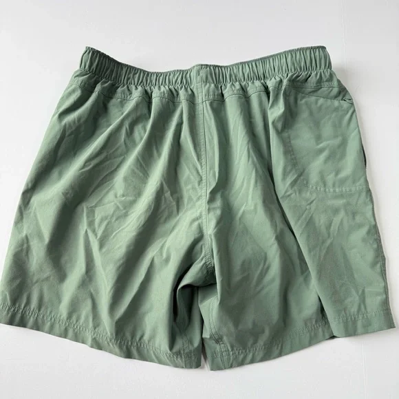 Free Fly Apparel Bamboo-Lined Active Breeze Short – 7" sage green Large - Picture 7 of 8